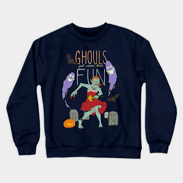 80s singer halloween party Crewneck Sweatshirt by kuinif